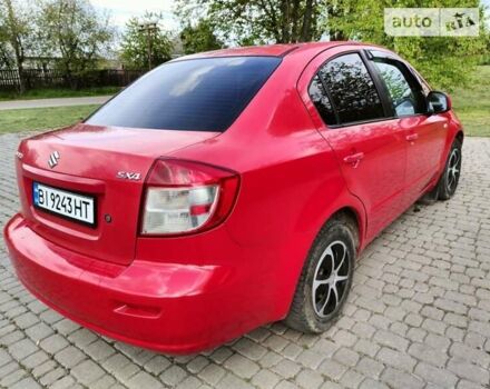 Красный Сузуки СХ4, объемом двигателя 1.6 л и пробегом 405 тыс. км за 3600 $, фото 5 на Automoto.ua