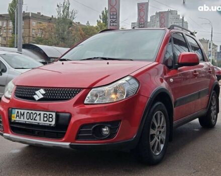 Червоний Сузукі СХ4, об'ємом двигуна 1.6 л та пробігом 167 тис. км за 10900 $, фото 1 на Automoto.ua