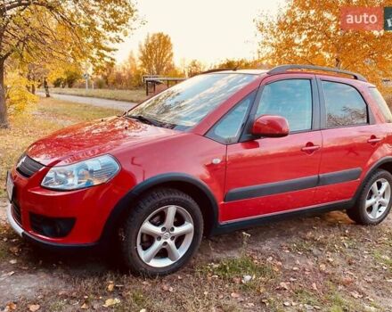 Красный Сузуки СХ4, объемом двигателя 1.6 л и пробегом 56 тыс. км за 8200 $, фото 1 на Automoto.ua