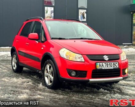 Красный Сузуки СХ4, объемом двигателя 1.6 л и пробегом 227 тыс. км за 6200 $, фото 1 на Automoto.ua