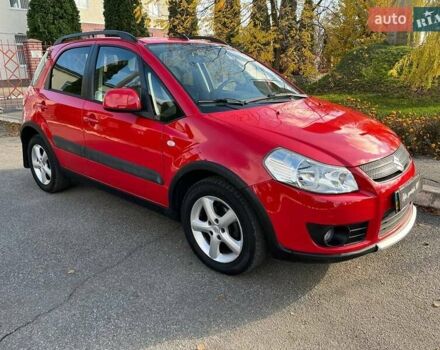 Червоний Сузукі СХ4, об'ємом двигуна 1.6 л та пробігом 101 тис. км за 7700 $, фото 1 на Automoto.ua