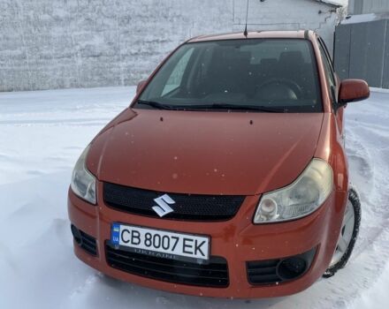 Красный Сузуки СХ4, объемом двигателя 1.6 л и пробегом 167 тыс. км за 6800 $, фото 1 на Automoto.ua