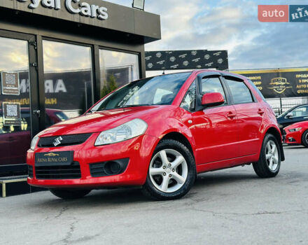 Красный Сузуки СХ4, объемом двигателя 1.6 л и пробегом 180 тыс. км за 7900 $, фото 1 на Automoto.ua