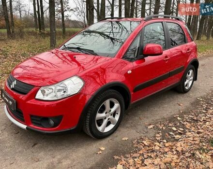 Красный Сузуки СХ4, объемом двигателя 1.6 л и пробегом 101 тыс. км за 7700 $, фото 1 на Automoto.ua