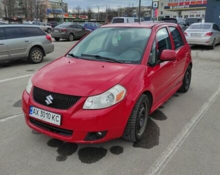 Красный Сузуки СХ4, объемом двигателя 2 л и пробегом 217 тыс. км за 8900 $, фото 1 на Automoto.ua