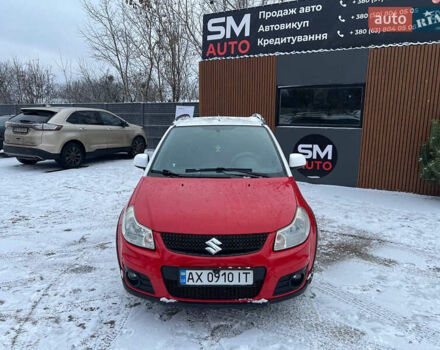 Красный Сузуки СХ4, объемом двигателя 1.59 л и пробегом 109 тыс. км за 7800 $, фото 1 на Automoto.ua