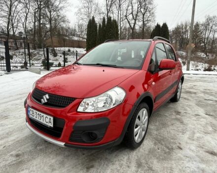 Красный Сузуки СХ4, объемом двигателя 1.6 л и пробегом 131 тыс. км за 8775 $, фото 1 на Automoto.ua