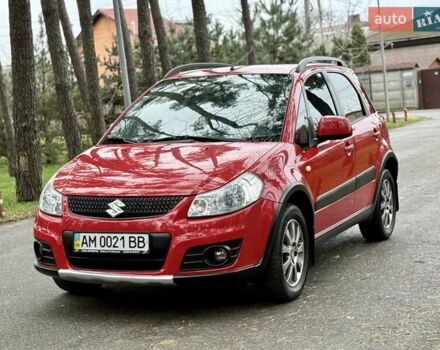 Красный Сузуки СХ4, объемом двигателя 1.6 л и пробегом 167 тыс. км за 10750 $, фото 1 на Automoto.ua