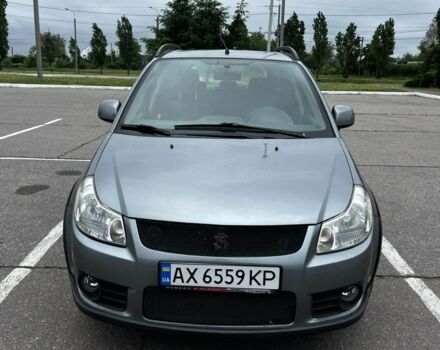 Серый Сузуки СХ4, объемом двигателя 1.6 л и пробегом 200 тыс. км за 4000 $, фото 1 на Automoto.ua