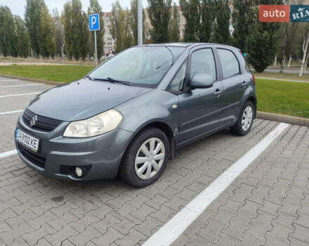 Серый Сузуки СХ4, объемом двигателя 1.59 л и пробегом 232 тыс. км за 6100 $, фото 1 на Automoto.ua