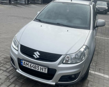 Серый Сузуки СХ4, объемом двигателя 1.6 л и пробегом 245 тыс. км за 9300 $, фото 1 на Automoto.ua