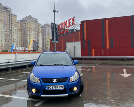 Синий Сузуки СХ4, объемом двигателя 1.59 л и пробегом 286 тыс. км за 4999 $, фото 1 на Automoto.ua
