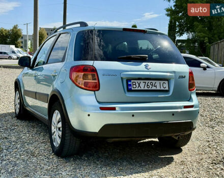Синий Сузуки СХ4, объемом двигателя 1.59 л и пробегом 248 тыс. км за 6100 $, фото 5 на Automoto.ua
