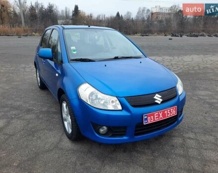 Синий Сузуки СХ4, объемом двигателя 1.6 л и пробегом 174 тыс. км за 6300 $, фото 1 на Automoto.ua