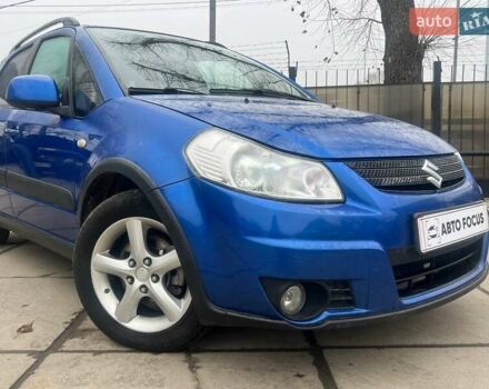Синий Сузуки СХ4, объемом двигателя 1.56 л и пробегом 227 тыс. км за 5990 $, фото 3 на Automoto.ua
