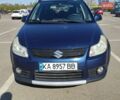 Синий Сузуки СХ4, объемом двигателя 1.59 л и пробегом 186 тыс. км за 6700 $, фото 1 на Automoto.ua
