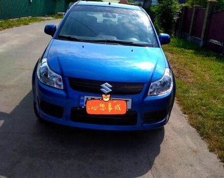 Синий Сузуки СХ4, объемом двигателя 1.6 л и пробегом 166 тыс. км за 8300 $, фото 2 на Automoto.ua