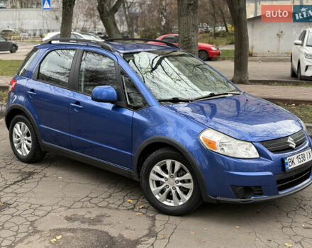Синий Сузуки СХ4, объемом двигателя 2 л и пробегом 210 тыс. км за 7450 $, фото 1 на Automoto.ua