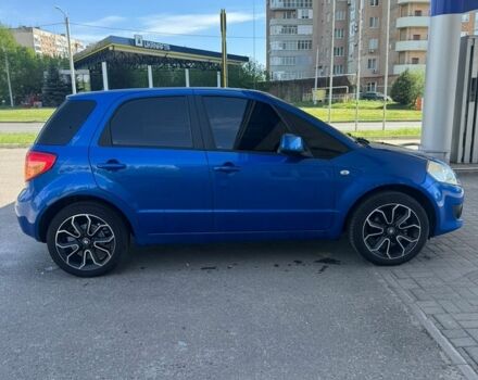 Синий Сузуки СХ4, объемом двигателя 1.6 л и пробегом 190 тыс. км за 6999 $, фото 1 на Automoto.ua