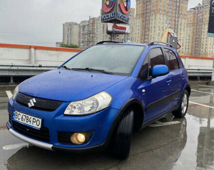 Синий Сузуки СХ4, объемом двигателя 1.59 л и пробегом 286 тыс. км за 5450 $, фото 1 на Automoto.ua