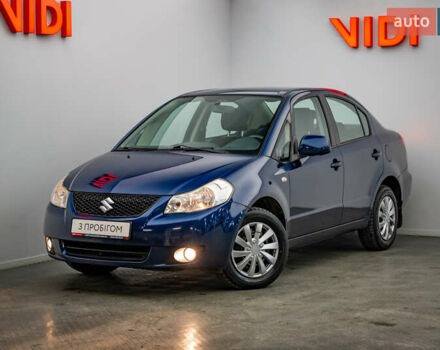 Синий Сузуки СХ4, объемом двигателя 1.6 л и пробегом 153 тыс. км за 7424 $, фото 1 на Automoto.ua