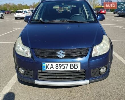 Синий Сузуки СХ4, объемом двигателя 1.59 л и пробегом 186 тыс. км за 6700 $, фото 1 на Automoto.ua