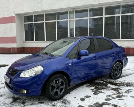 Синий Сузуки СХ4, объемом двигателя 1.6 л и пробегом 315 тыс. км за 4600 $, фото 1 на Automoto.ua