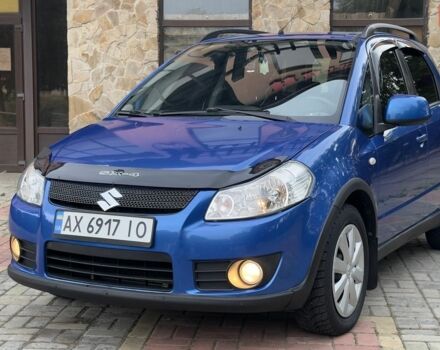 Синий Сузуки СХ4, объемом двигателя 1.6 л и пробегом 165 тыс. км за 6450 $, фото 1 на Automoto.ua