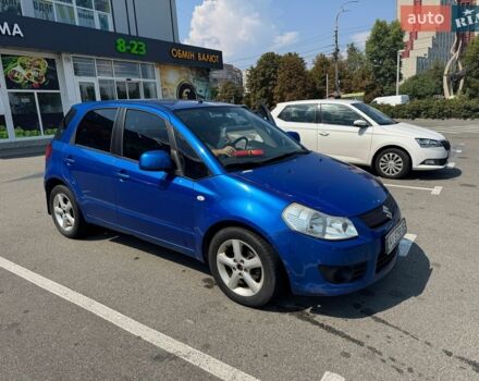 Синий Сузуки СХ4, объемом двигателя 1.59 л и пробегом 139 тыс. км за 6500 $, фото 1 на Automoto.ua