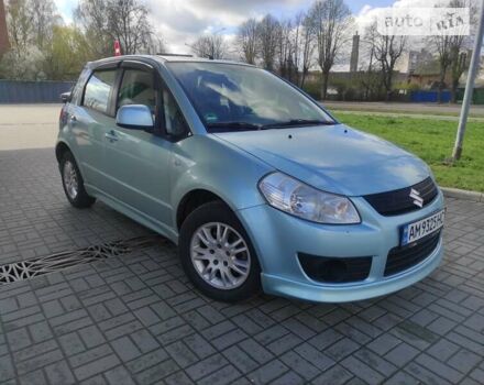 Синий Сузуки СХ4, объемом двигателя 1.6 л и пробегом 166 тыс. км за 6950 $, фото 1 на Automoto.ua