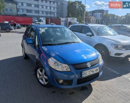 Синий Сузуки СХ4, объемом двигателя 1.6 л и пробегом 236 тыс. км за 5800 $, фото 1 на Automoto.ua