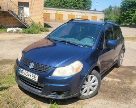 Синий Сузуки СХ4, объемом двигателя 2 л и пробегом 240 тыс. км за 5200 $, фото 1 на Automoto.ua