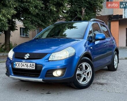 Синий Сузуки СХ4, объемом двигателя 1.6 л и пробегом 123 тыс. км за 8380 $, фото 1 на Automoto.ua