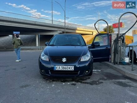 Синій Сузукі СХ4, об'ємом двигуна 2 л та пробігом 200 тис. км за 7300 $, фото 1 на Automoto.ua