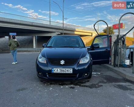 Синий Сузуки СХ4, объемом двигателя 2 л и пробегом 200 тыс. км за 7300 $, фото 1 на Automoto.ua