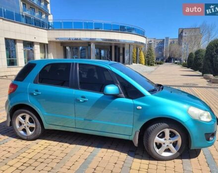 Зеленый Сузуки СХ4, объемом двигателя 1.6 л и пробегом 130 тыс. км за 7200 $, фото 3 на Automoto.ua