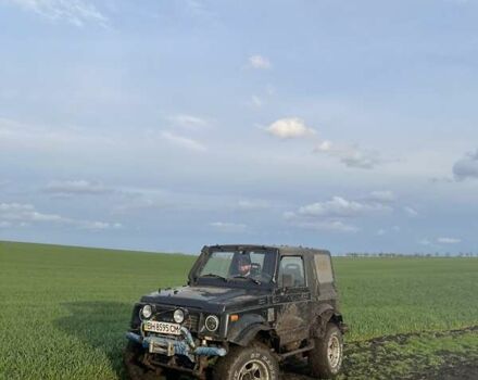 Черный Сузуки Самурай, объемом двигателя 1.6 л и пробегом 2 тыс. км за 8000 $, фото 1 на Automoto.ua