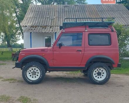 Красный Сузуки Самурай, объемом двигателя 1.33 л и пробегом 137 тыс. км за 5500 $, фото 6 на Automoto.ua