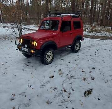 Красный Сузуки Самурай, объемом двигателя 1.33 л и пробегом 137 тыс. км за 5500 $, фото 14 на Automoto.ua