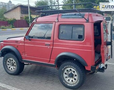 Красный Сузуки Самурай, объемом двигателя 1.33 л и пробегом 137 тыс. км за 5500 $, фото 11 на Automoto.ua