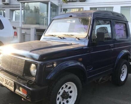 Синий Сузуки Самурай, объемом двигателя 1.3 л и пробегом 249 тыс. км за 5000 $, фото 1 на Automoto.ua