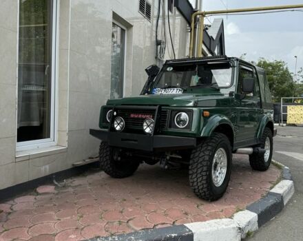 Зеленый Сузуки Самурай, объемом двигателя 1.3 л и пробегом 126 тыс. км за 12000 $, фото 1 на Automoto.ua