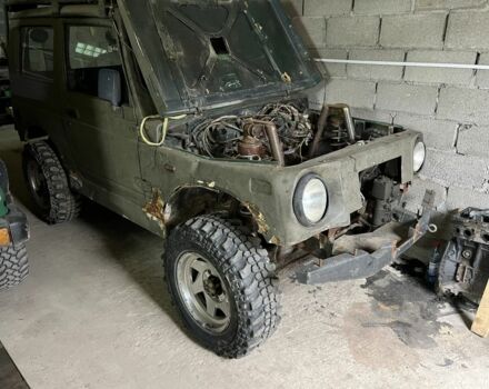 Зеленый Сузуки Самурай, объемом двигателя 1.3 л и пробегом 200 тыс. км за 5500 $, фото 2 на Automoto.ua