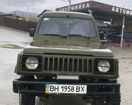 Зелений Сузукі Самурай, об'ємом двигуна 1 л та пробігом 154 тис. км за 5100 $, фото 1 на Automoto.ua
