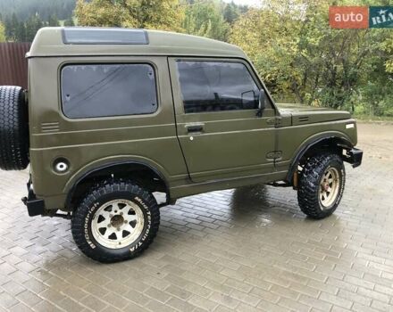 Зелений Сузукі Самурай, об'ємом двигуна 1 л та пробігом 154 тис. км за 5100 $, фото 3 на Automoto.ua