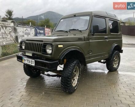 Зеленый Сузуки Самурай, объемом двигателя 1 л и пробегом 154 тыс. км за 5100 $, фото 1 на Automoto.ua
