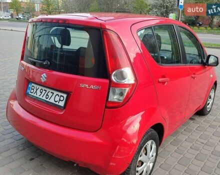 Сузуки Сплеш 2011 в Хмельницком на Automoto.ua Красный Сузуки Сплеш, объемом двигателя 1 л и пробегом 135 тыс. км за 4900 $, фото 11 на Automoto.ua