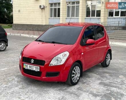 Красный Сузуки Сплеш, объемом двигателя 1.24 л и пробегом 144 тыс. км за 7200 $, фото 1 на Automoto.ua