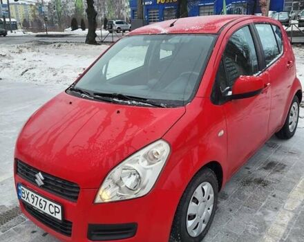 Красный Сузуки Сплеш, объемом двигателя 1 л и пробегом 135 тыс. км за 3900 $, фото 1 на Automoto.ua