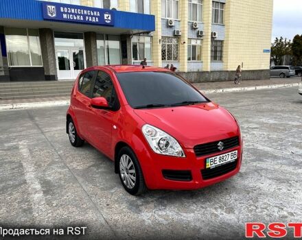 Красный Сузуки Сплеш, объемом двигателя 1.2 л и пробегом 144 тыс. км за 7400 $, фото 1 на Automoto.ua